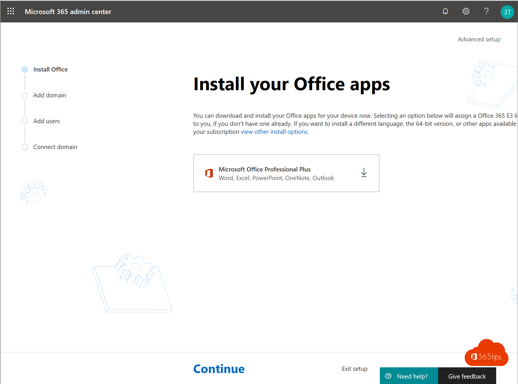 Install your office apps