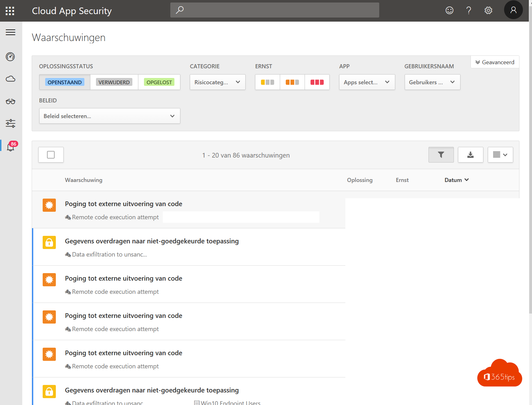 cloudapp security portal