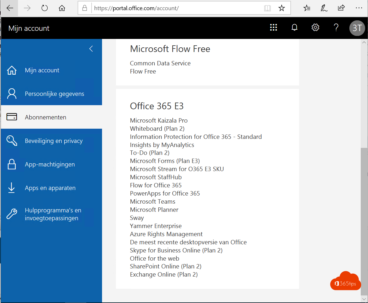 Welke office 365 licentie heb ik? Office 365 E3 of E5, Microsoft 365..