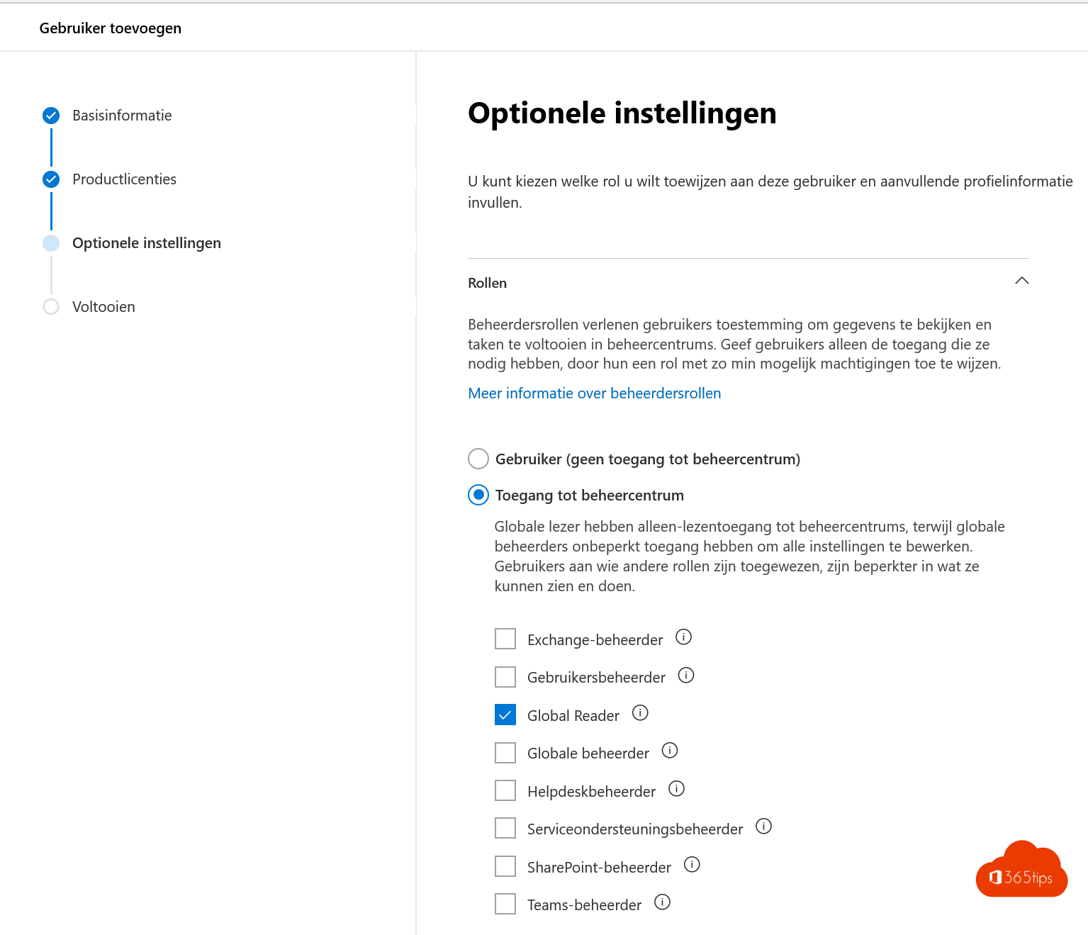 📰 Handleiding Hoe maak je een global reader account in Microsoft