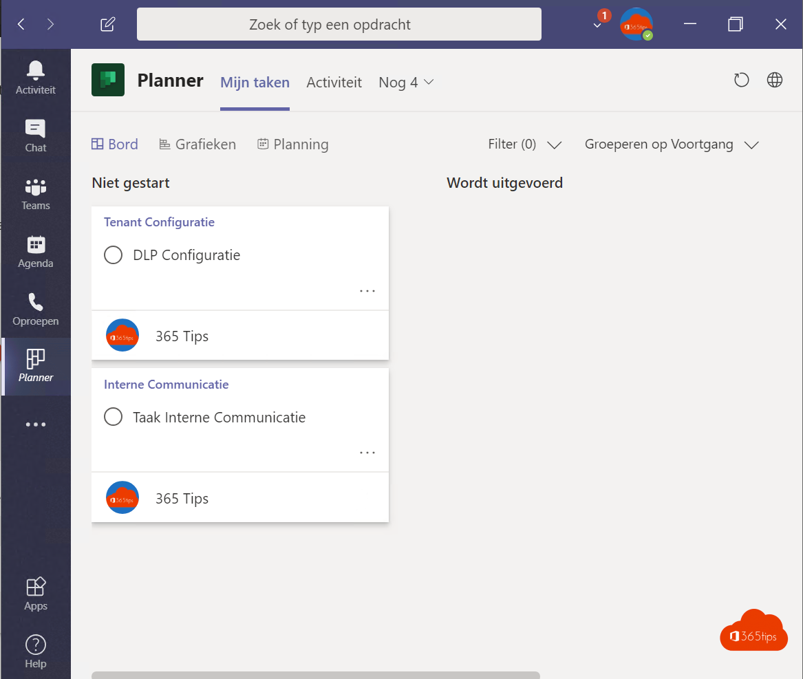 Easily keep track of your planner tasks with Microsoft Teams
