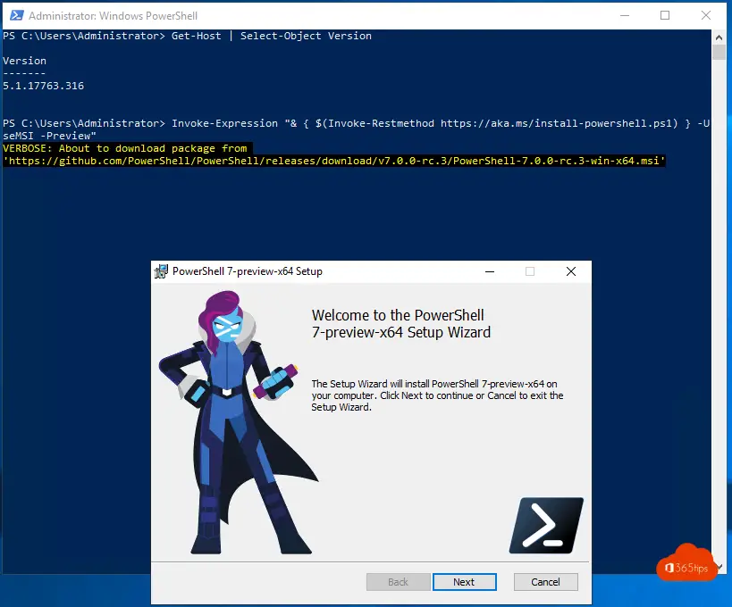 How to install and use PowerShell 7 - Administrator tools