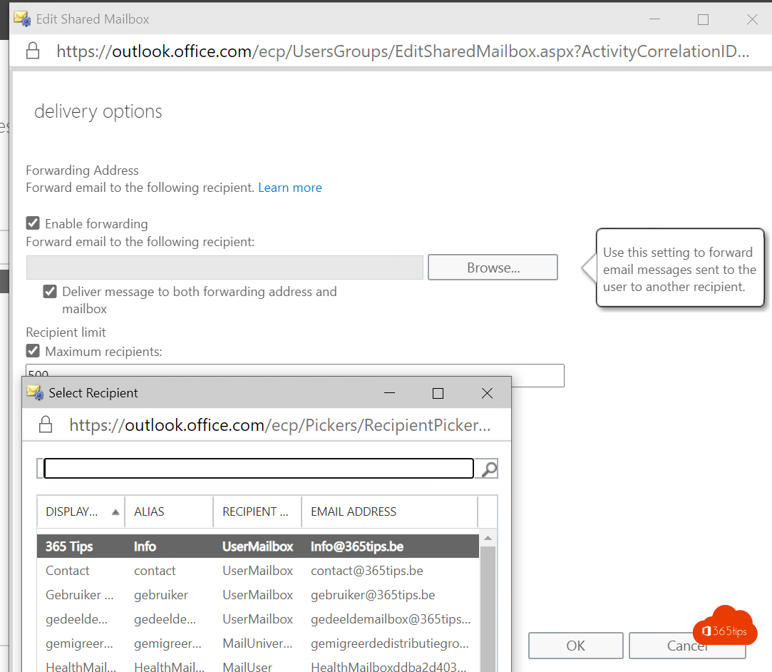 setting up outlook for office 365