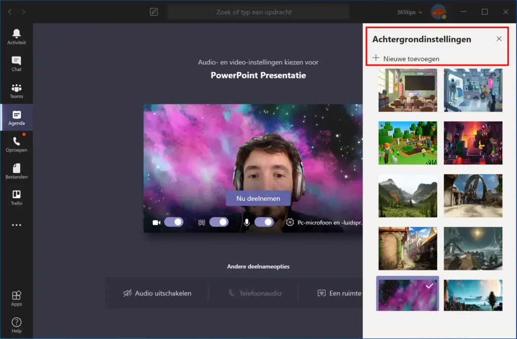 Microsoft Teams Achtergrond Aanpassen Met Je Eigen Afbeelding