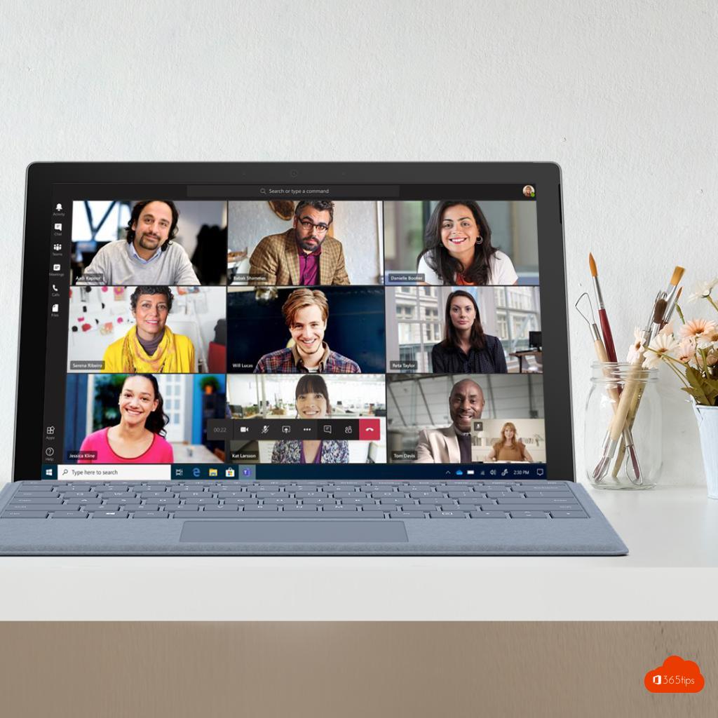 49 personnes affichent dans Microsoft Teams
