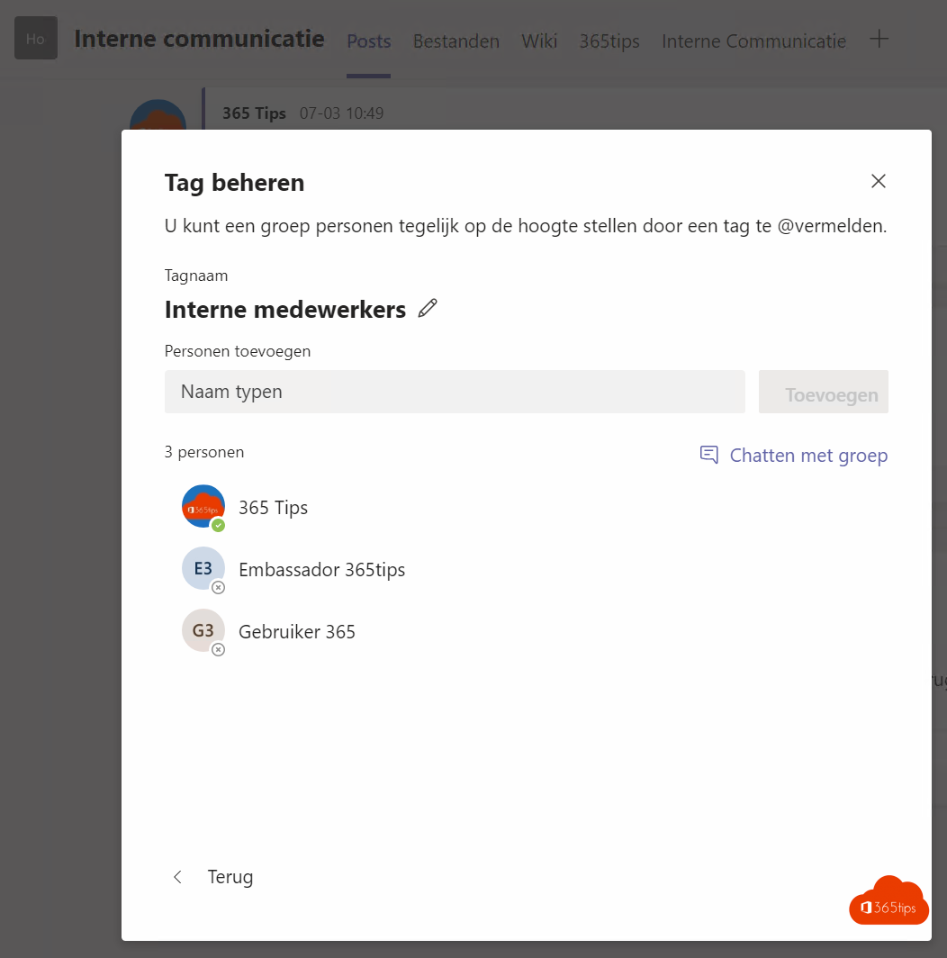 Microsoft Teams Setting up and using tags + FAQ