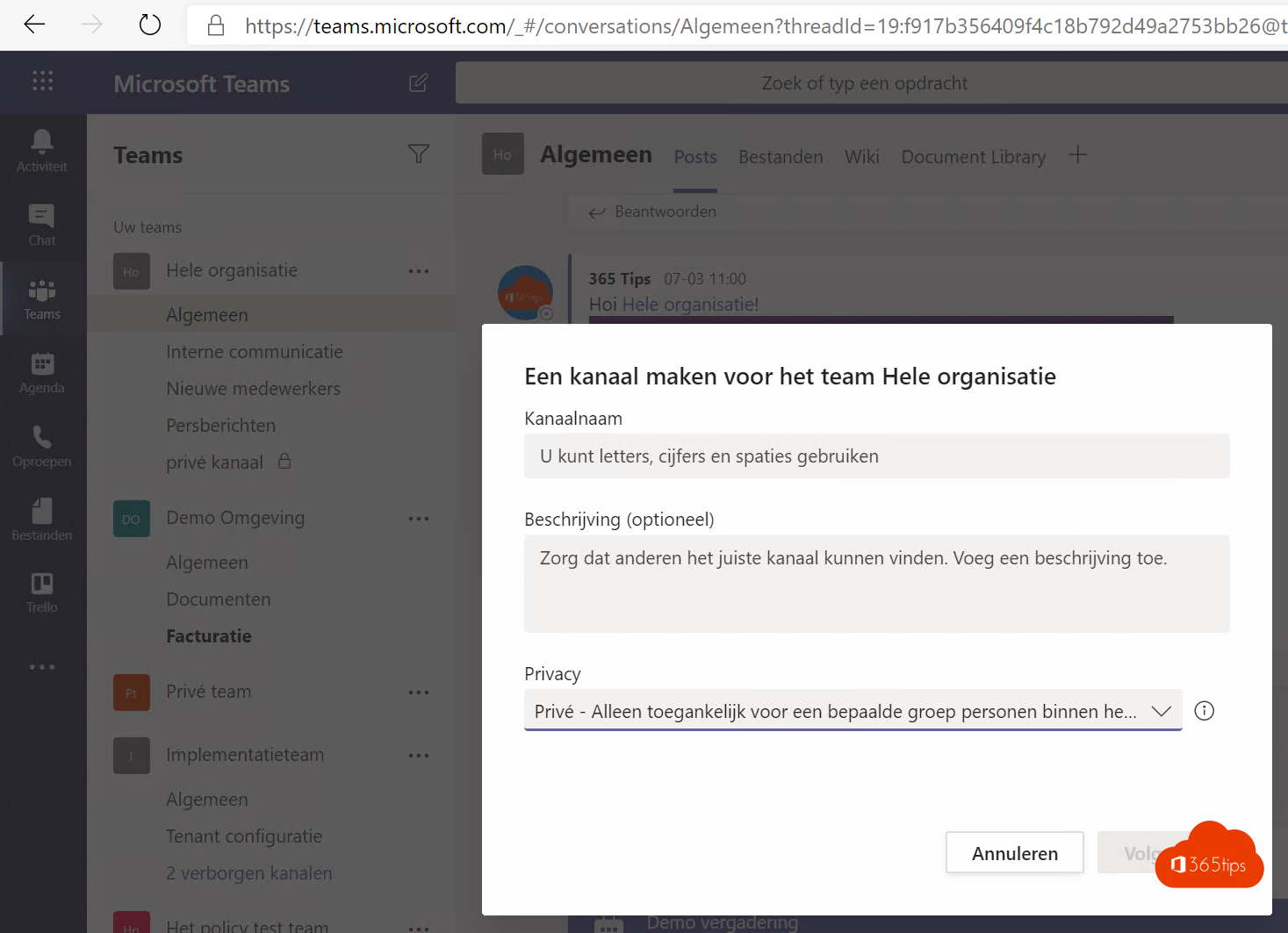 Dies sind die beiden Möglichkeiten, einen Microsoft Teams Kanal zu erstellen