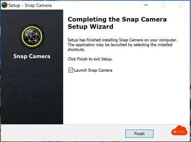 How to use snap camera on google meet