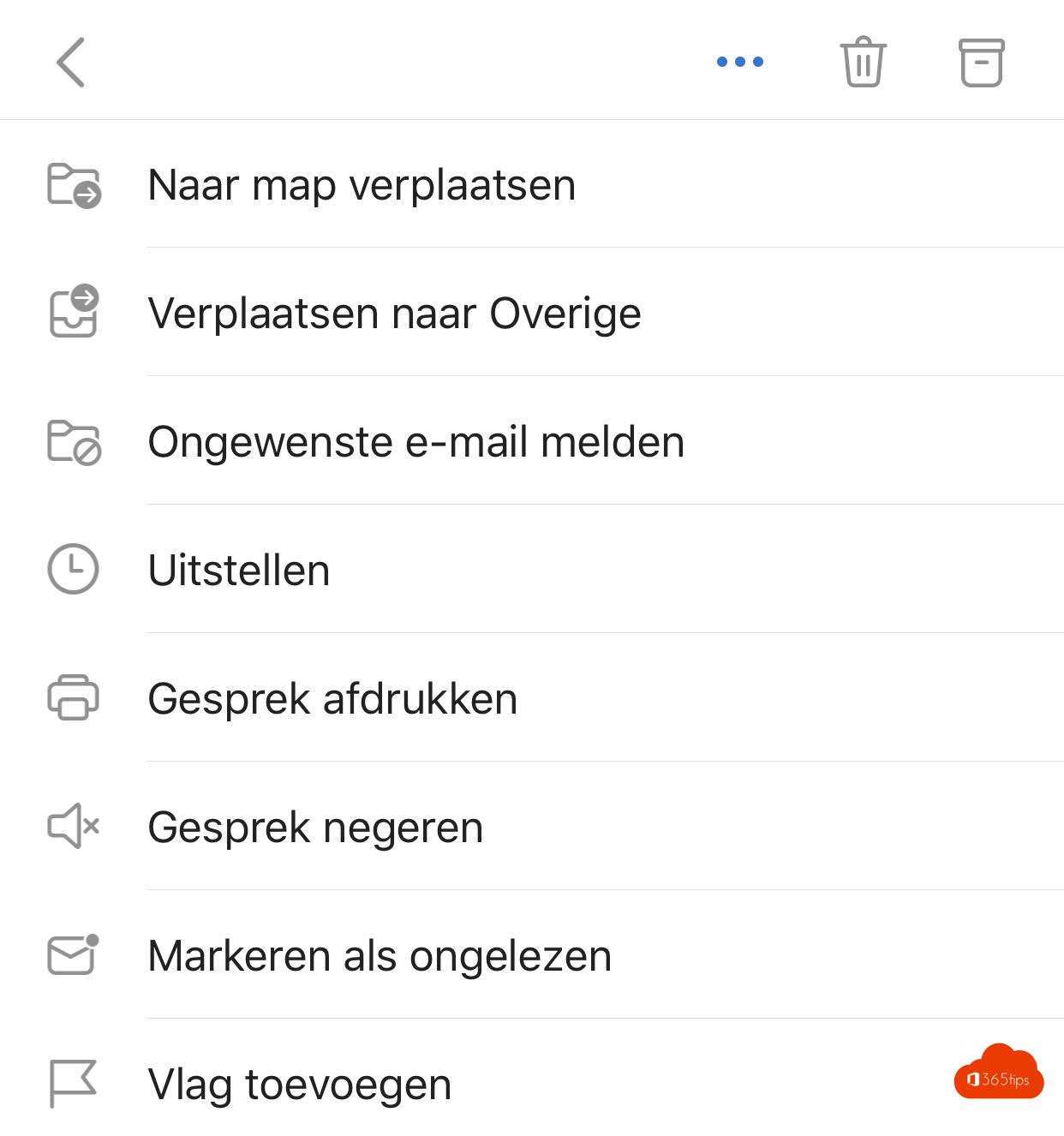 Report spam on your smartphone with the revamped Outlook App