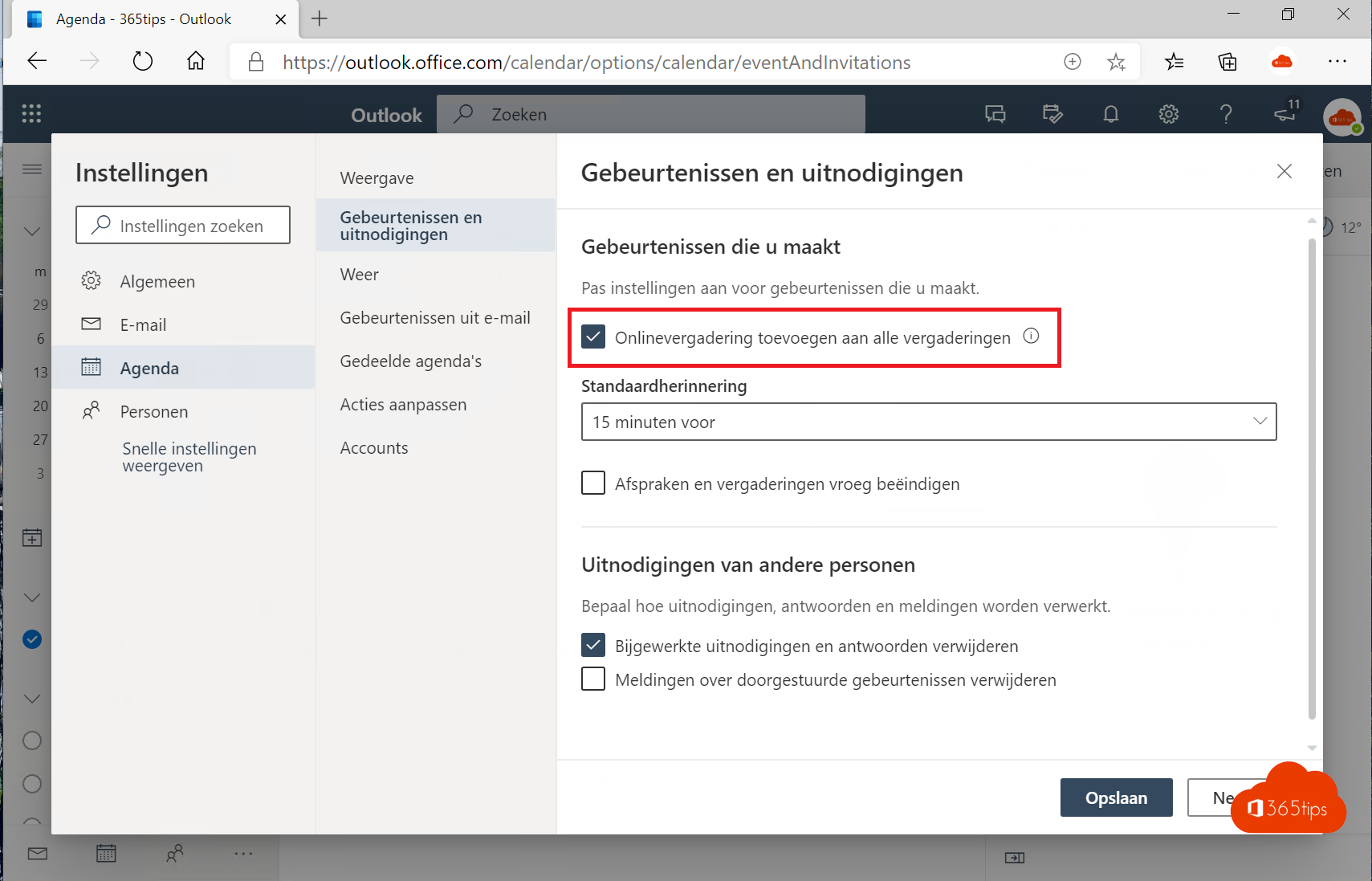 Maak van elke vergadering automatisch een Microsoft Teams vergadering!