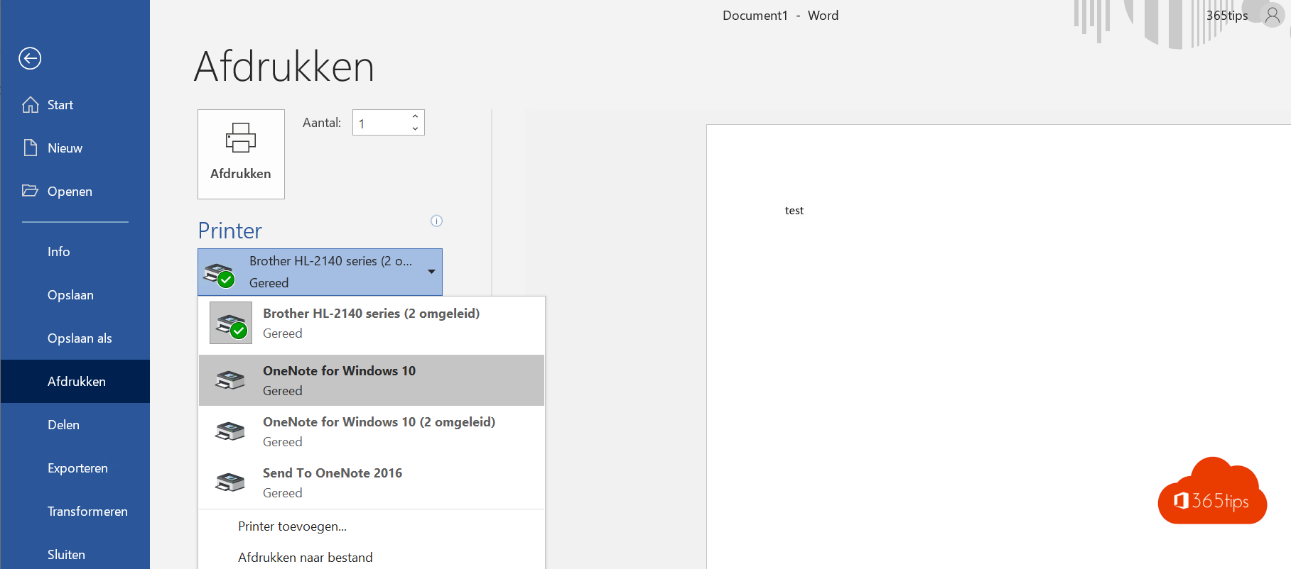 Bestanden opslaan in OneNote 2016 of OneNote voor Windows 10