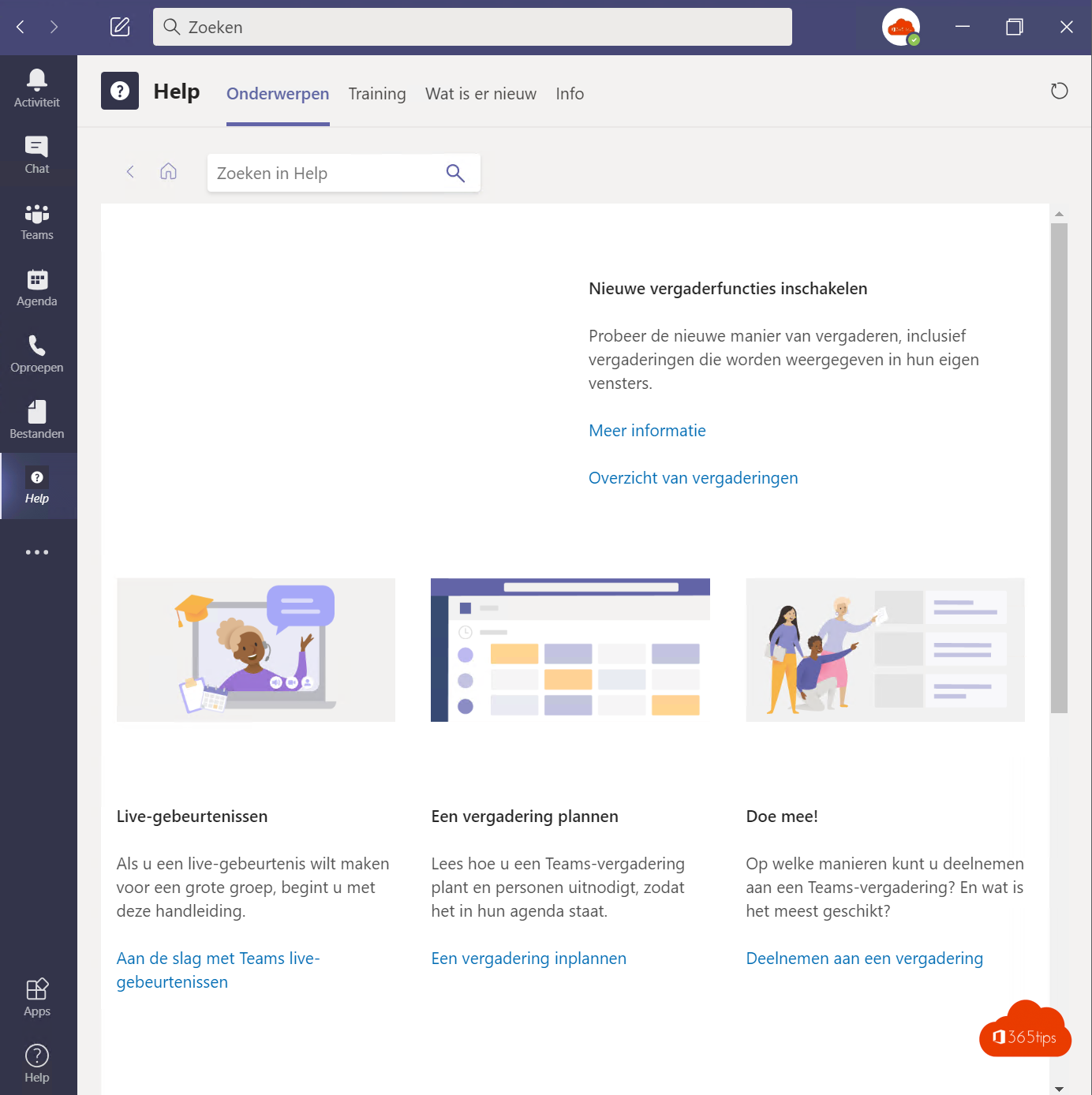 Tutoriel : Utiliser le menu d'aide de Microsoft Teams pour les sessions de formation ! 📖