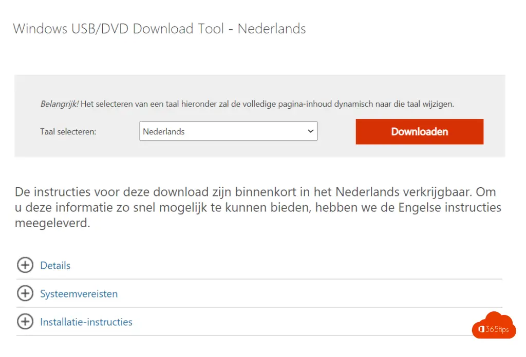windows 10 usb tool download