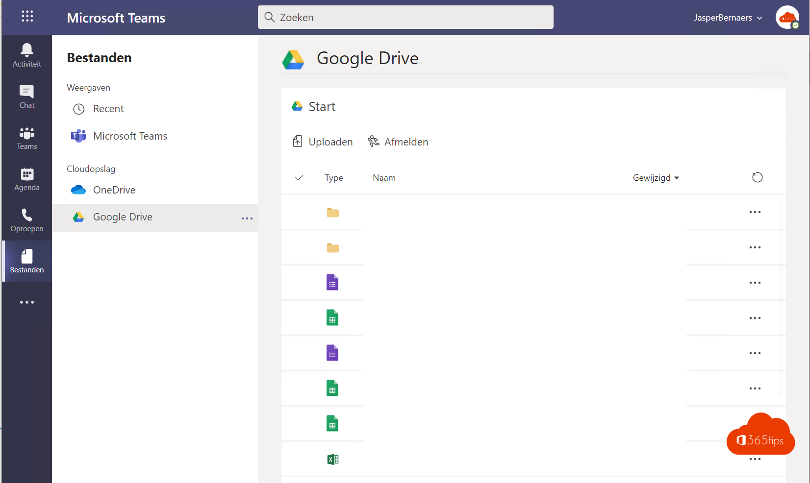 🔗 Hoe kan je Google Drive of Dropbox bestanden koppelen in Microsoft Teams?