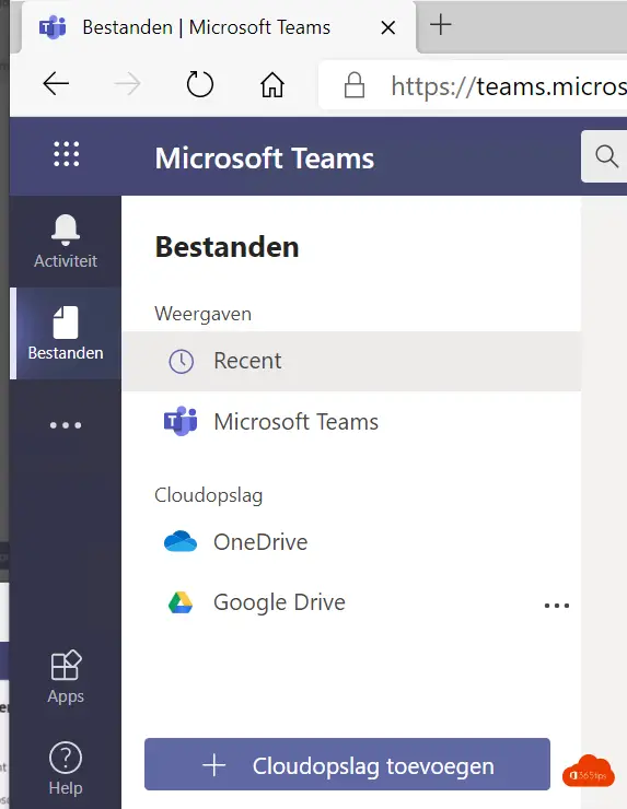 Link Google Drive Or Dropbox Files In Microsoft Teams