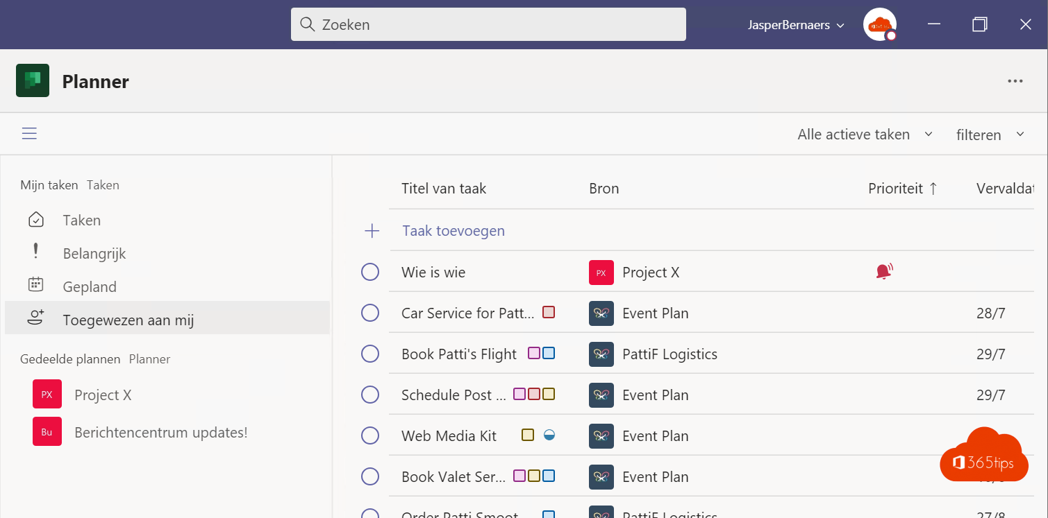 ✔️ Hoe starten met “Tasks by Planner and To Do” in Microsoft Teams?