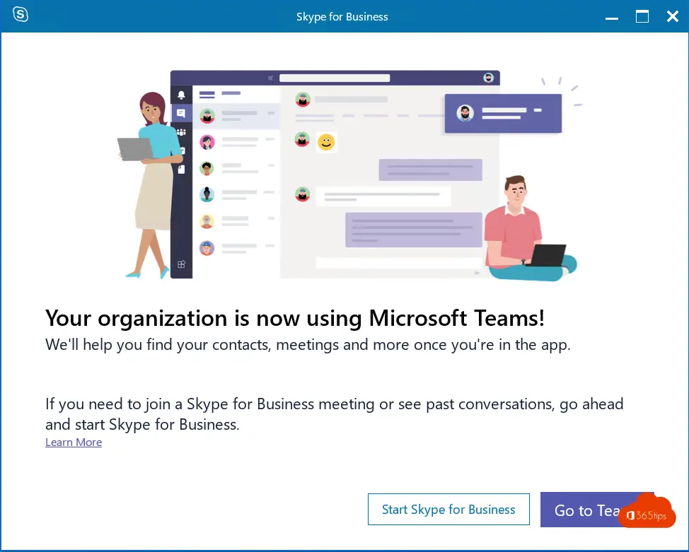 Mise à niveau de Skype for Business -&gt; Microsoft Teams - Teams uniquement