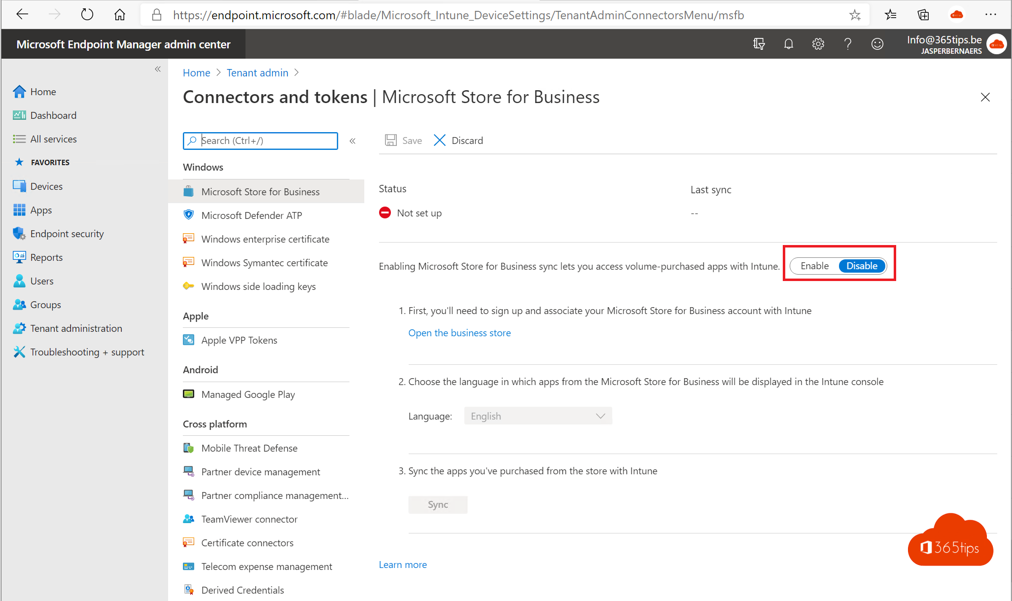 Microsoft Intune Unternehmensportal Installation - Endpoint Manager