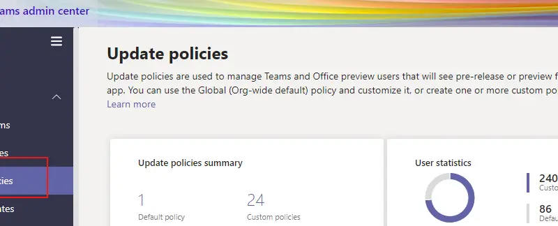 Microsoft Teams Public Preview activeren voor “early access”