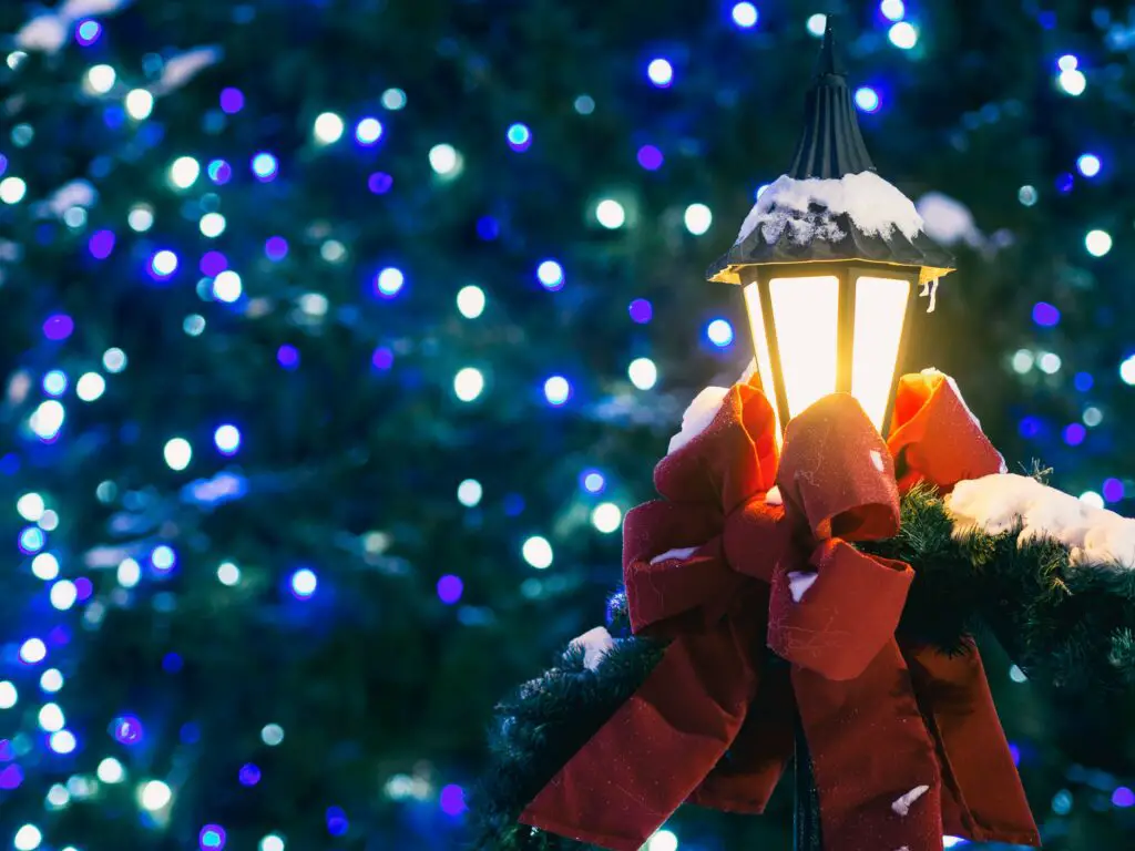 Weihnachtliche Stimmungsbeleuchtung