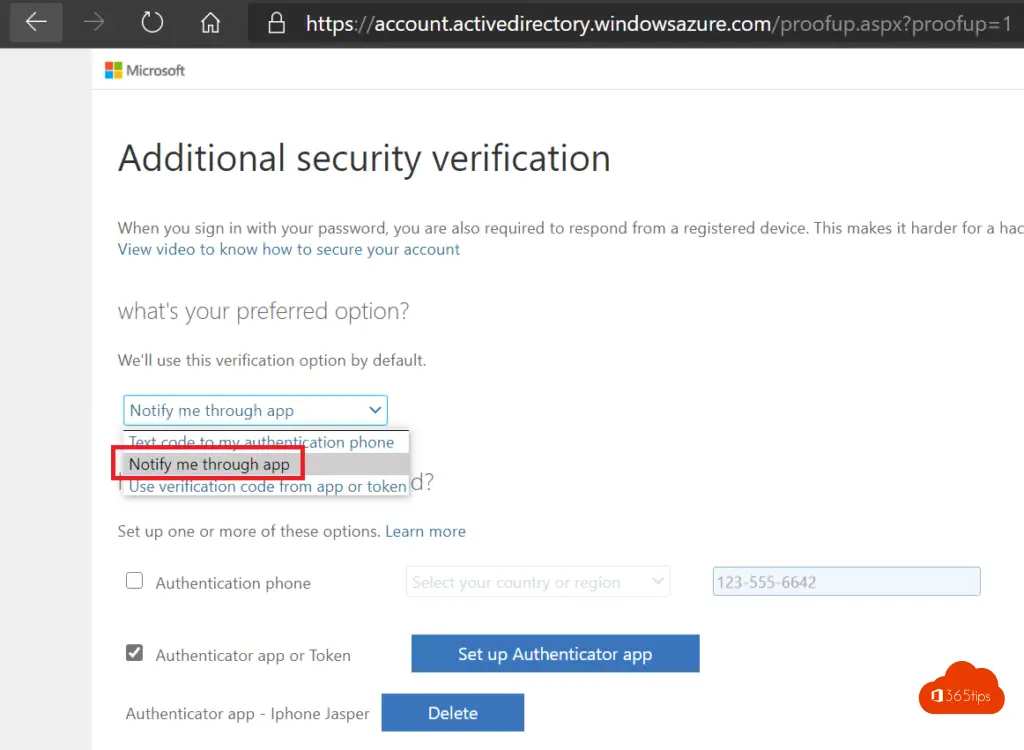 How to activate Multi-Factor Authentication in Microsoft 365 (MFA)