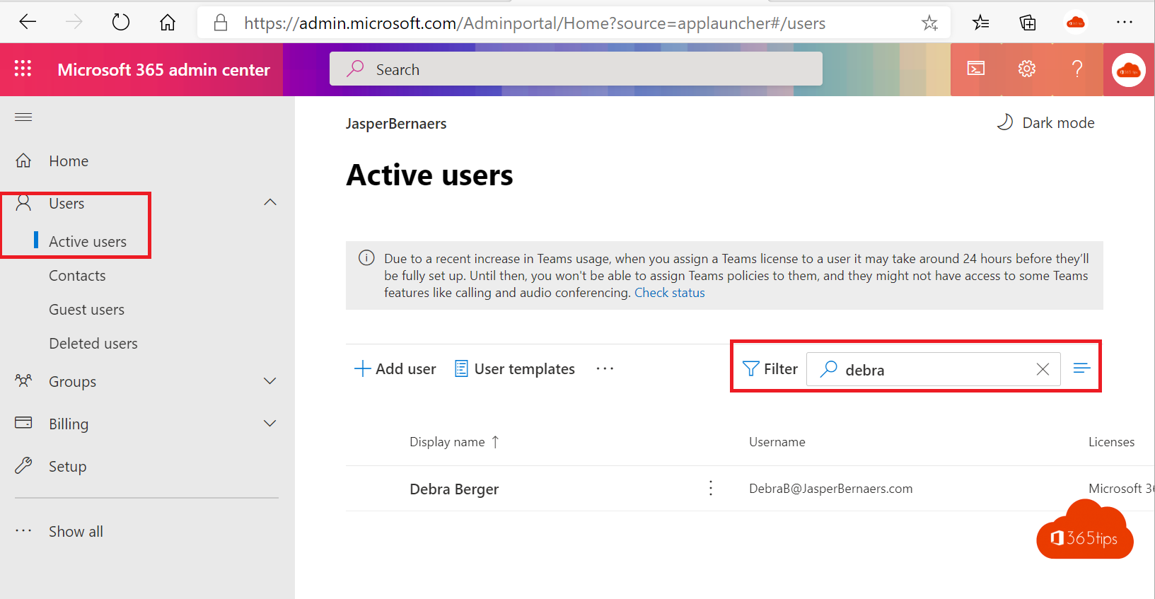 Een e-mail alias toevoegen in Office 365, Exchange of ...