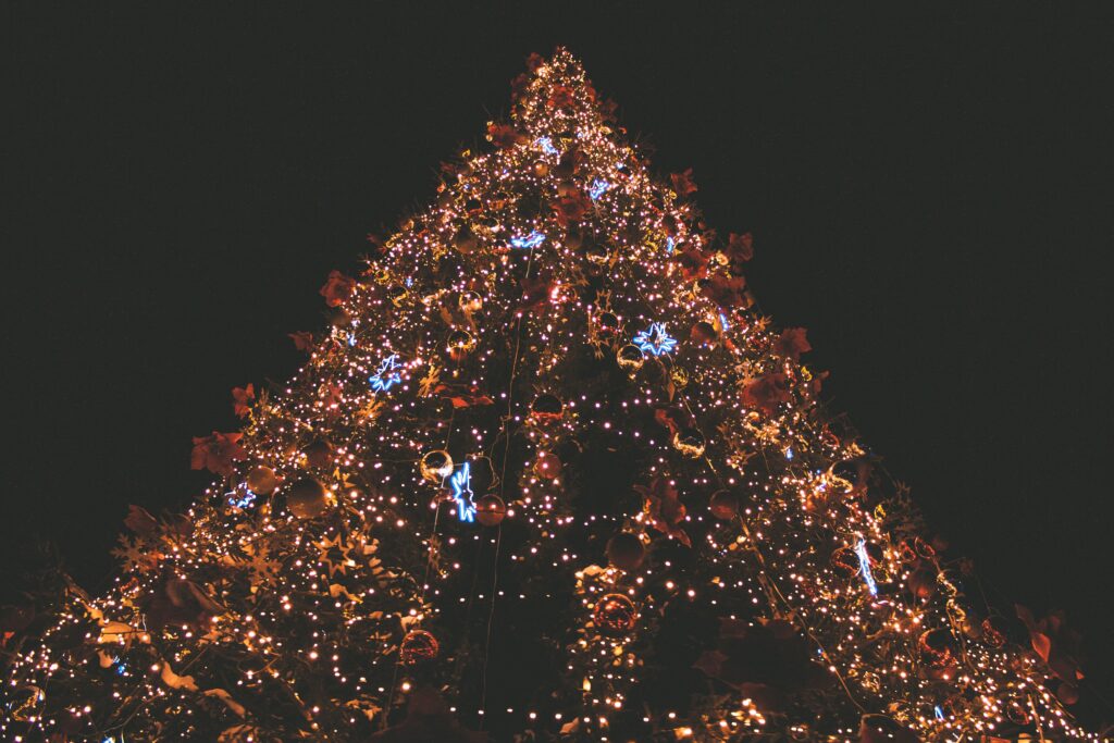 grand arbre de Noël