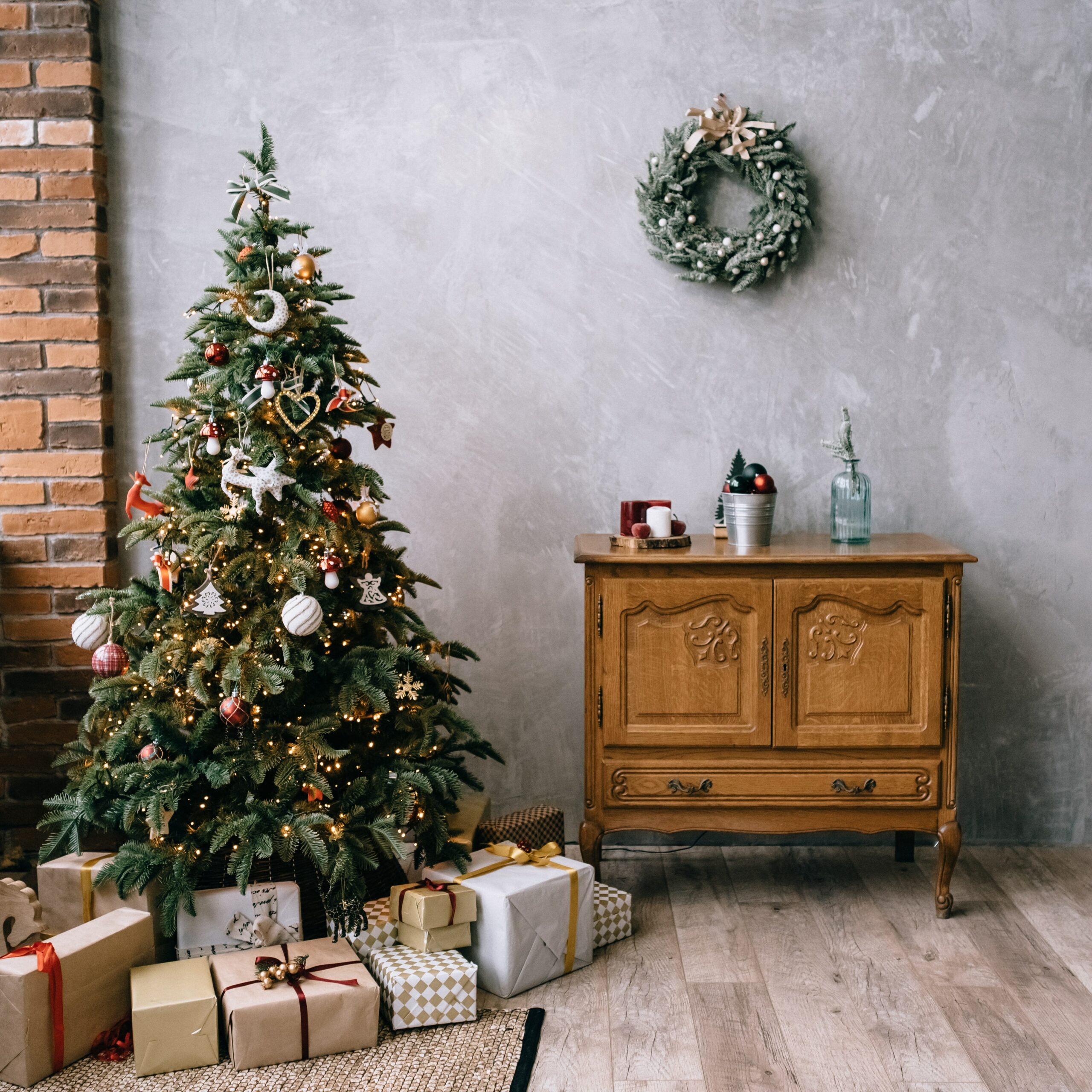 cadeaux en bois et en verre à dessiner