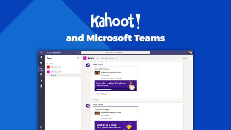 Kahoot in Microsoft Teams | Startersgids