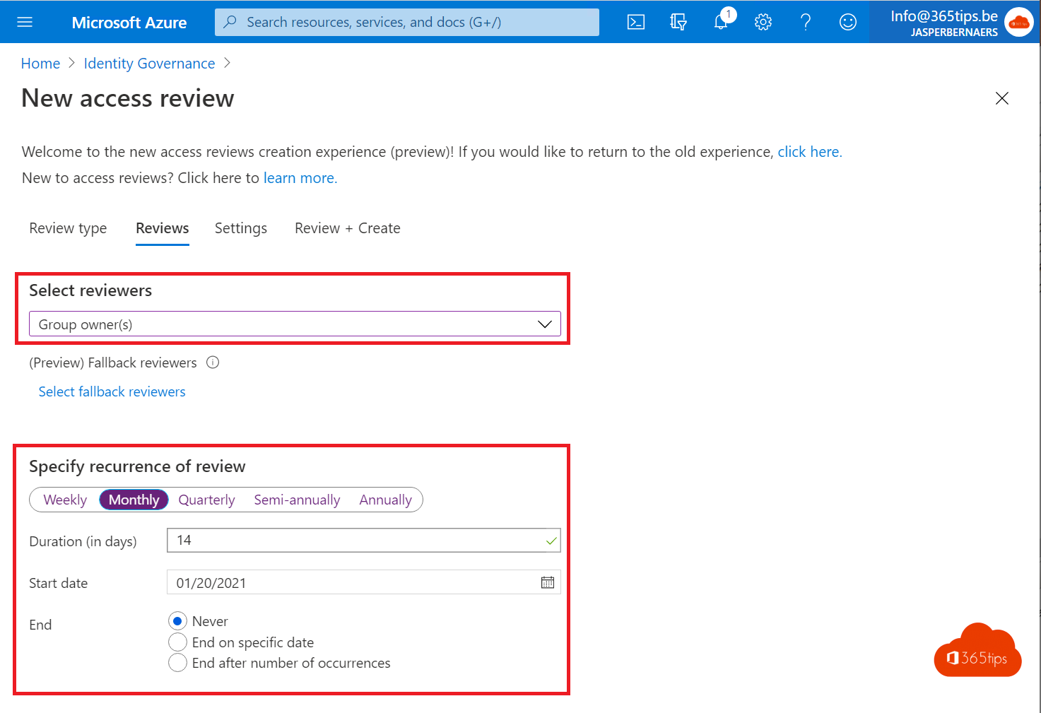 Aktivieren Sie automatische Zugriffsbewertungen für Gastbenutzer in Microsoft Teams