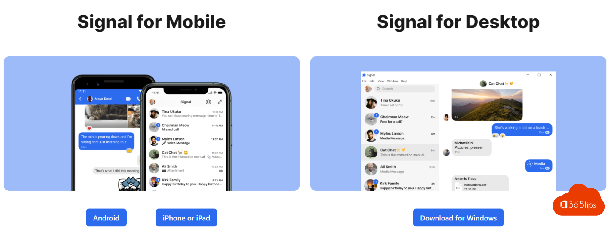Wie installiere ich Signal, um sichere Nachrichten zu versenden?