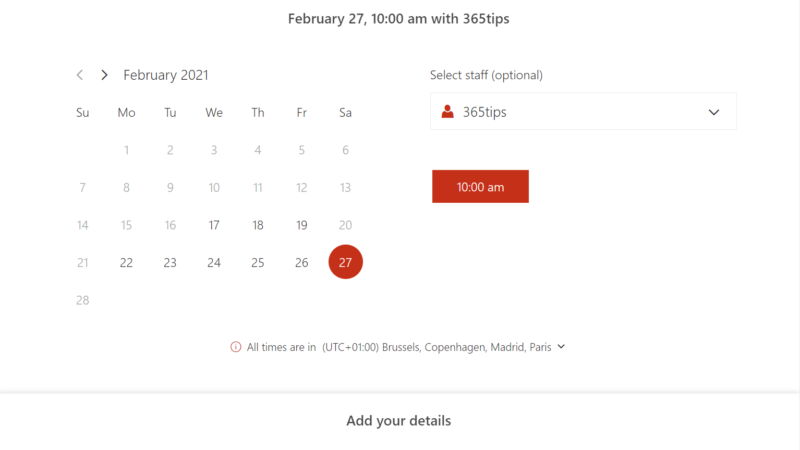Hoe Microsoft Bookings instellen zodat iedereen een afspraak kan maken in je agenda?