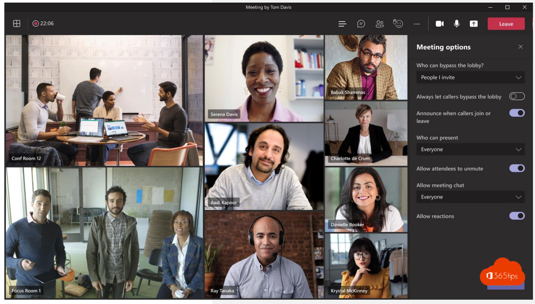 Comment permettre aux seules personnes invitées de participer à une réunion Microsoft Teams?