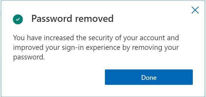 Plus besoin de mot de passe pour tous les comptes grand public Microsoft – Sans mot de passe