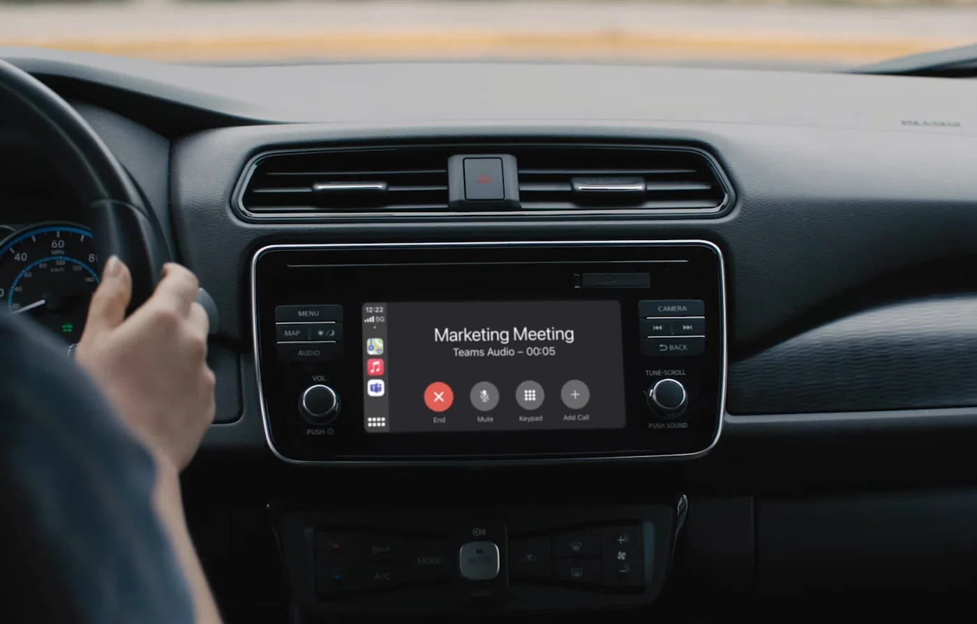 Microsoft publica Teams para Apple CarPlay 🎥 manual