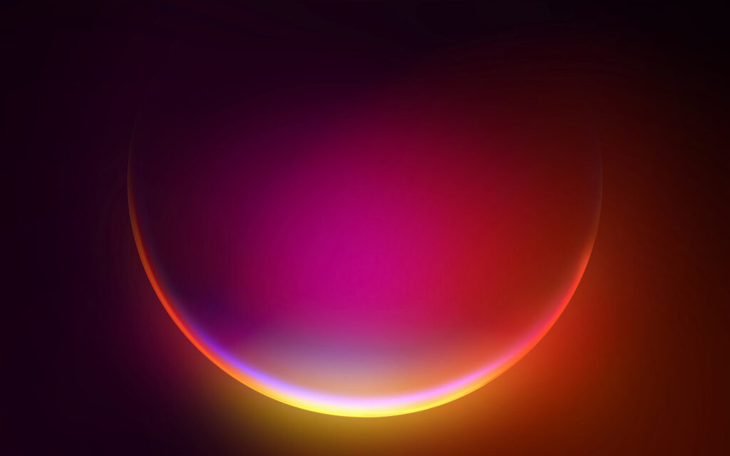 Microsoft Windows 11 Glow background