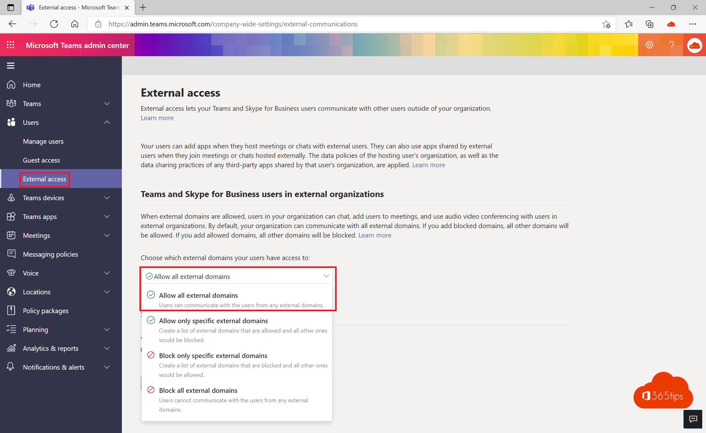 🔗 Hoe ‘external access’ inschakelen om te kunnen samenwerken in Microsoft Teams?