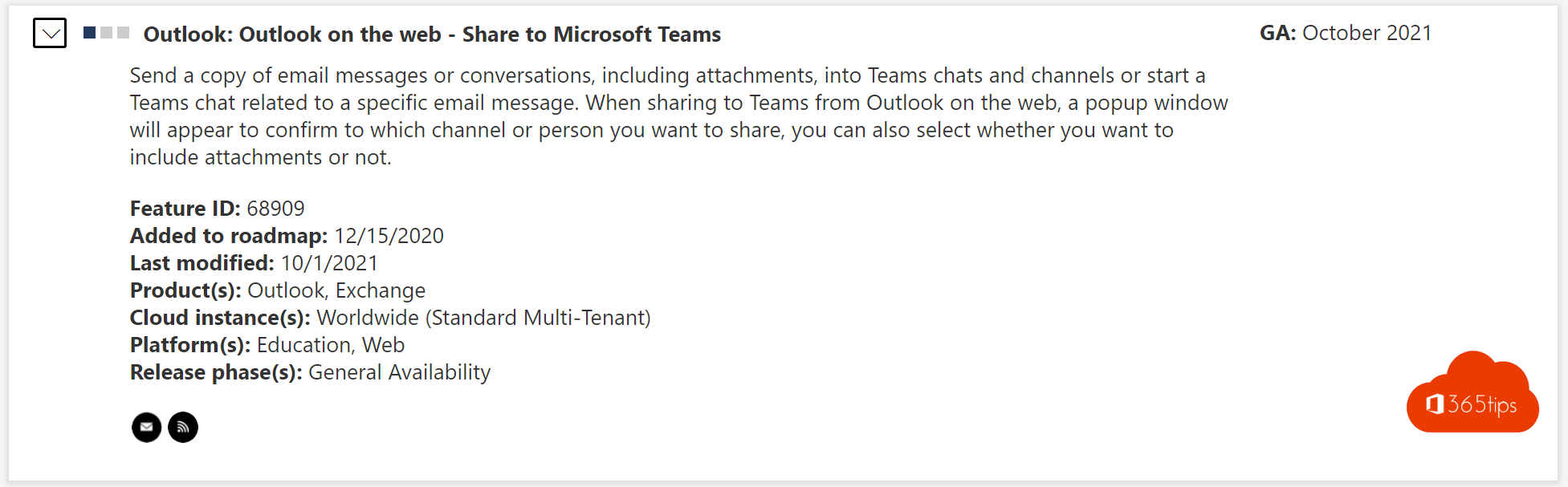 Handleiding: Deel Microsoft Outlook e-mails in Microsoft Teams