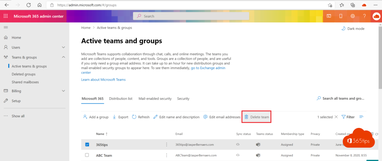 Cómo eliminar un grupo de Office 365 o un grupo de distribución con  PowerShell