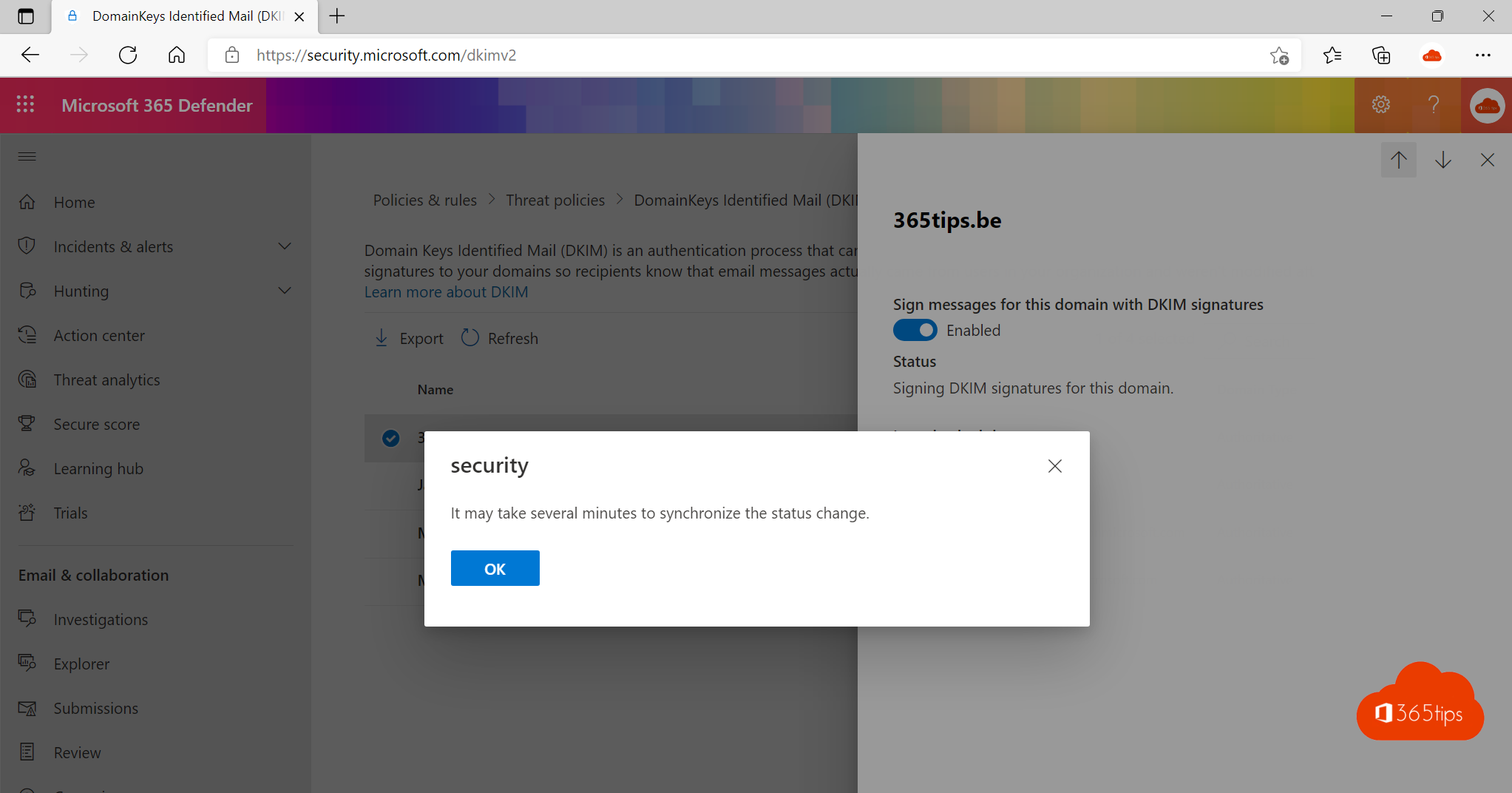 Here's how to activate DKIM in Microsoft 365 and improve your email security
