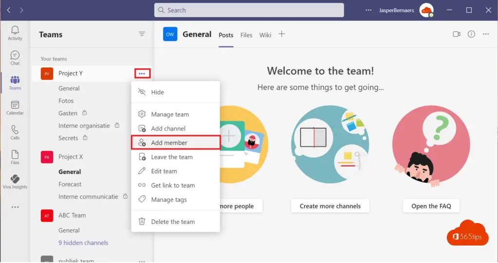 Menschen von außerhalb des Unternehmens zu Microsoft einladen Teams