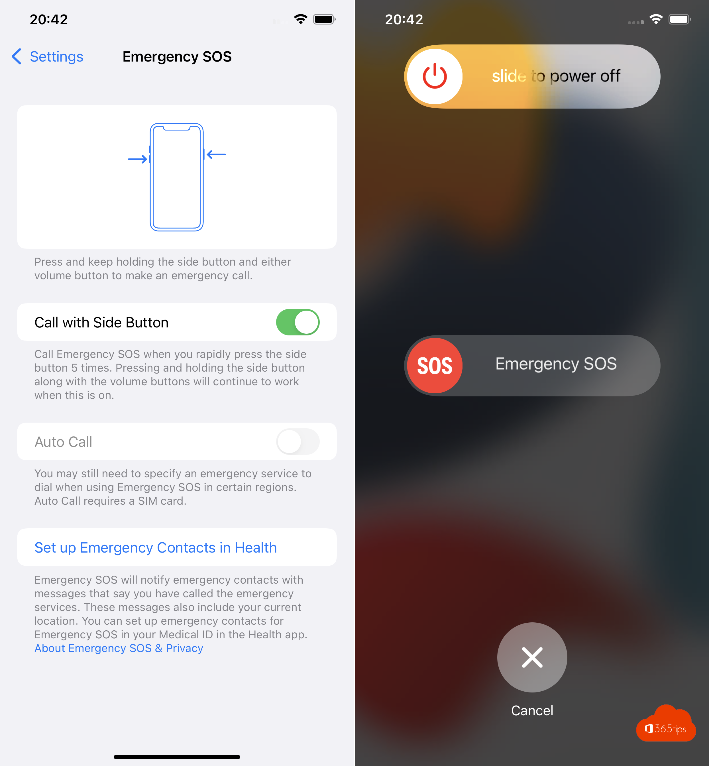 SOS ¿Cómo se configura el iPhone para hacer llamadas de emergencia?