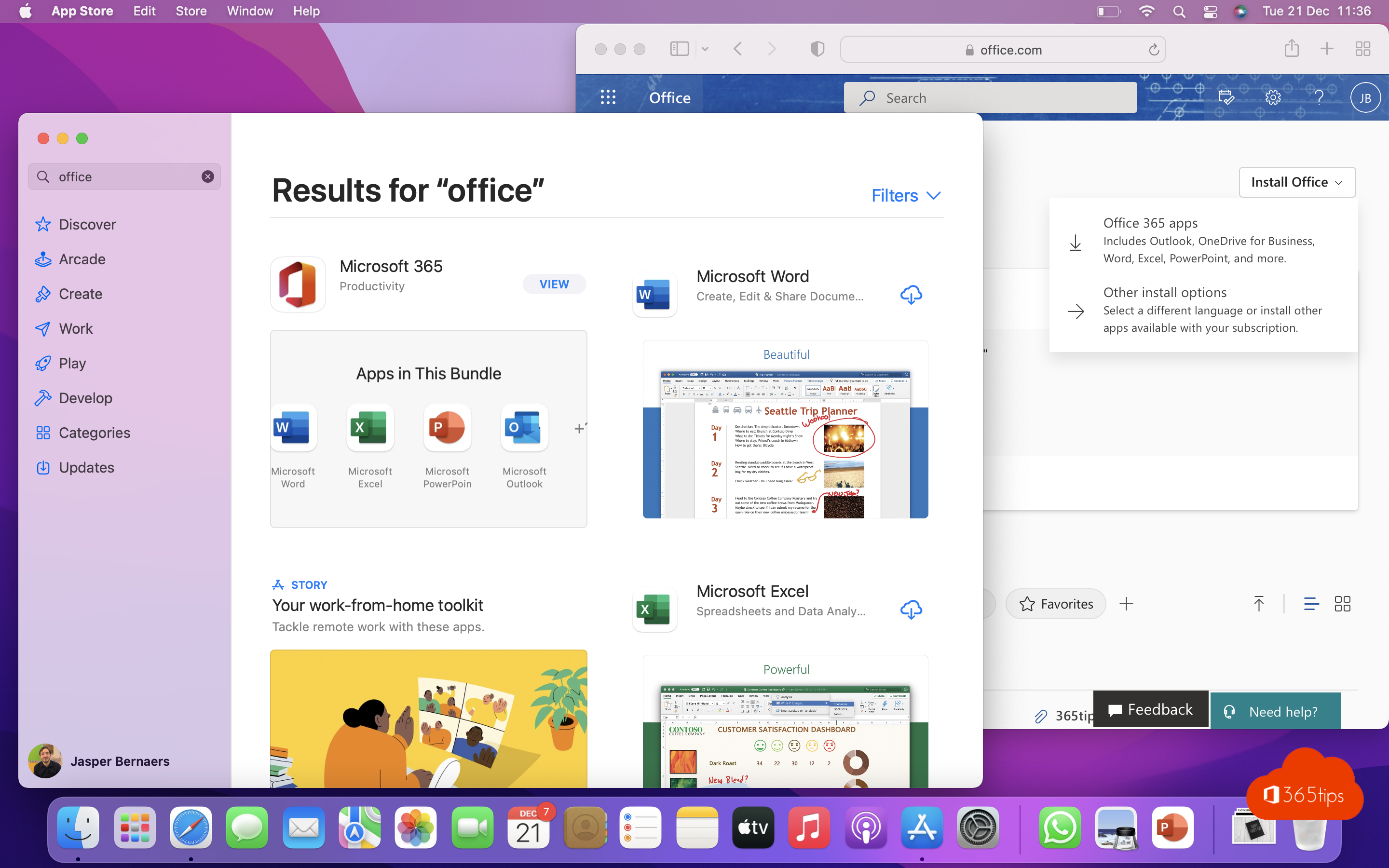 MacOS Hoe Office 365 Apps installeren op een Mac?