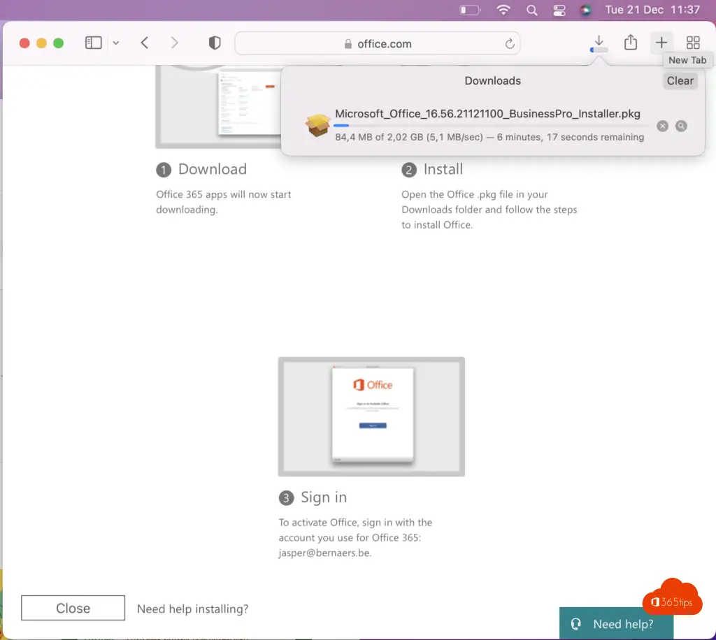 how to install microsoft office on mac from usb drive