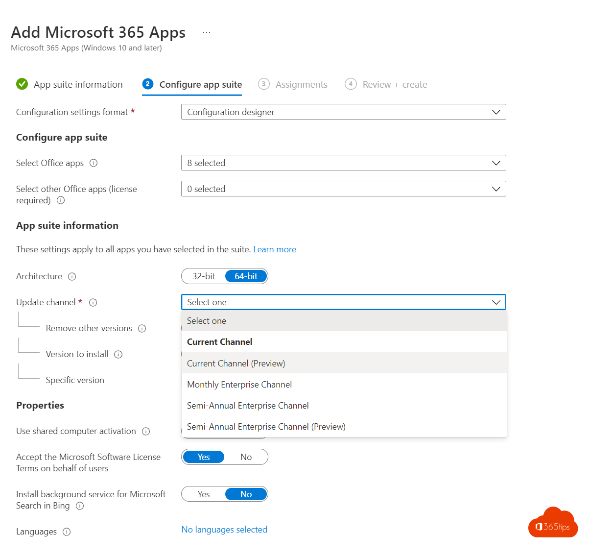 Despliegue de Microsoft 365 Apps con Endpoint manager en 8 pasos