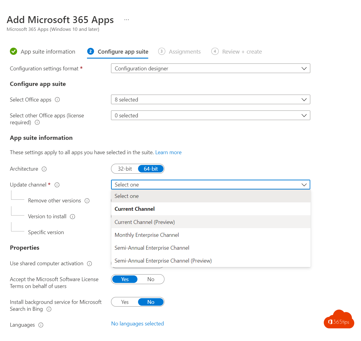 Despliegue de Microsoft 365 Apps con Microsoft Intune en 8 pasos