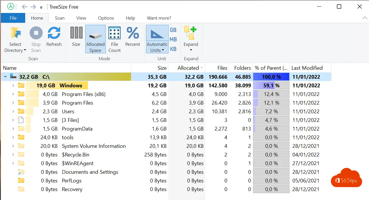 Comment trouver et supprimer les fichiers volumineux dans Windows 10 ou 11 ?