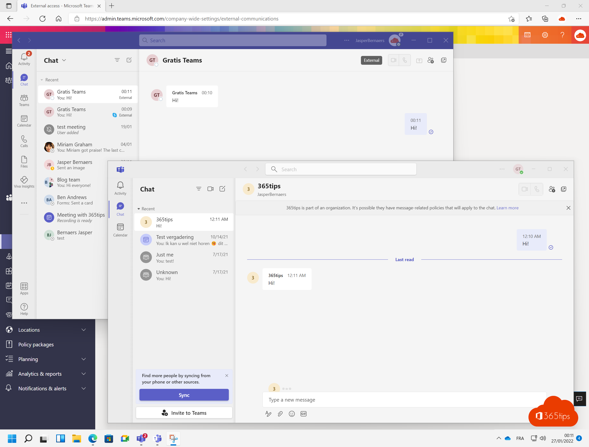 🧑🤝🧑 Microsoft Teams-users can now communicate with any Teams-user outside the organization