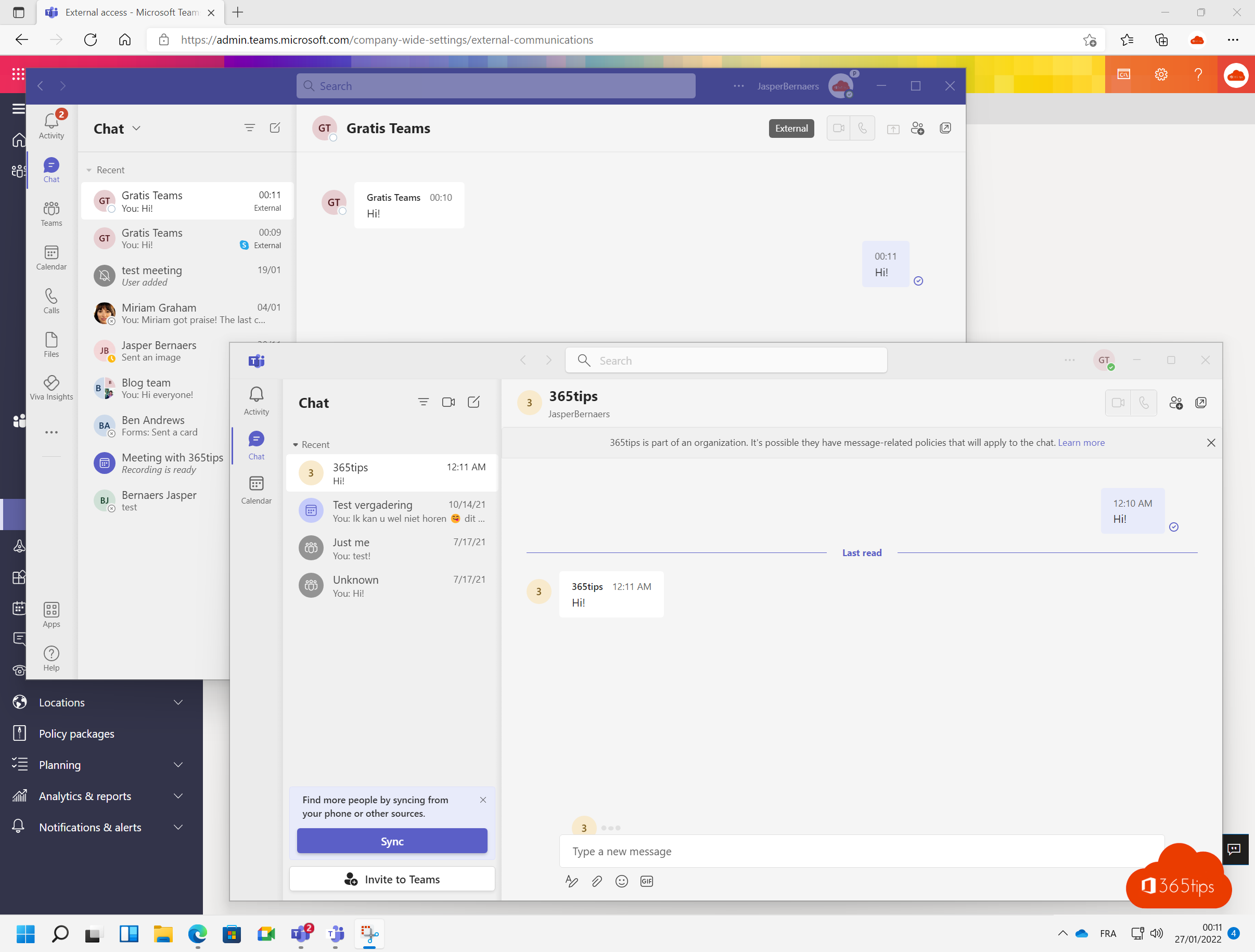 🧑‍🤝‍🧑 Microsoft Teams-gebruikers kunnen nu communiceren met elke Teams-gebruiker buiten de organisatie