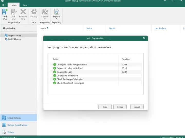 Hoe Veeam Backup voor Microsoft Office 365 in gebruik nemen